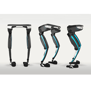 Exosquelette by RB3D : permet à l’homme de supporter des charges plus lourdes qu’il ne pourrait supporter sans l’exosquelette.