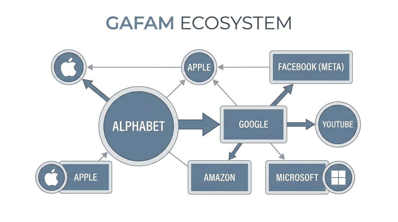 YouTube appartient à quel GAFAM : réponse claire et historique rapide